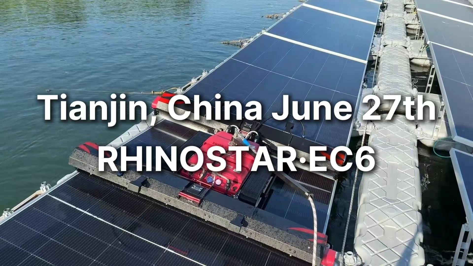 Floating solar EC6 video cover